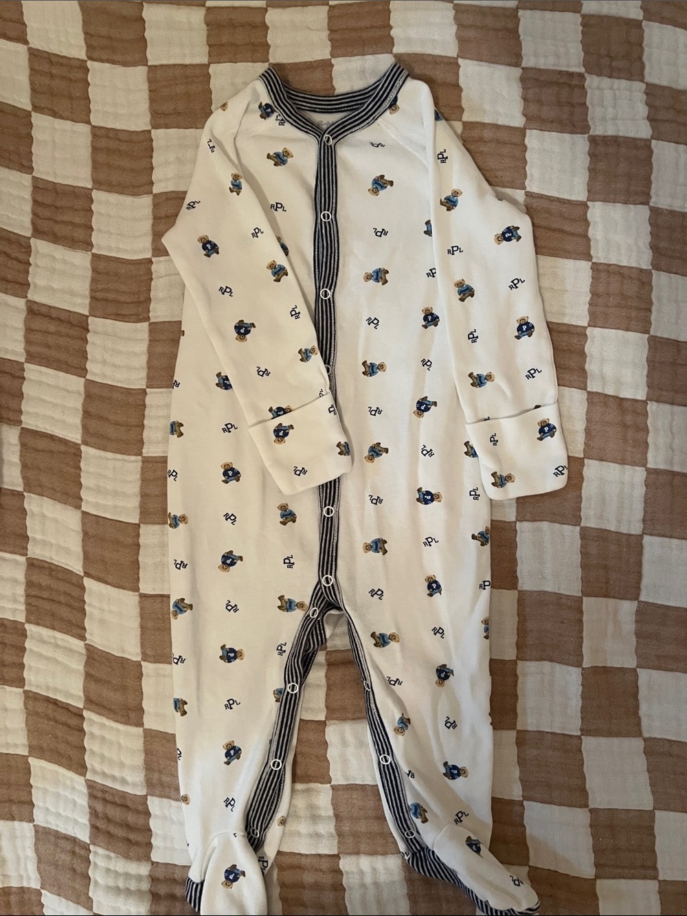 Ralph Lauren baby onsie one-piece with bears